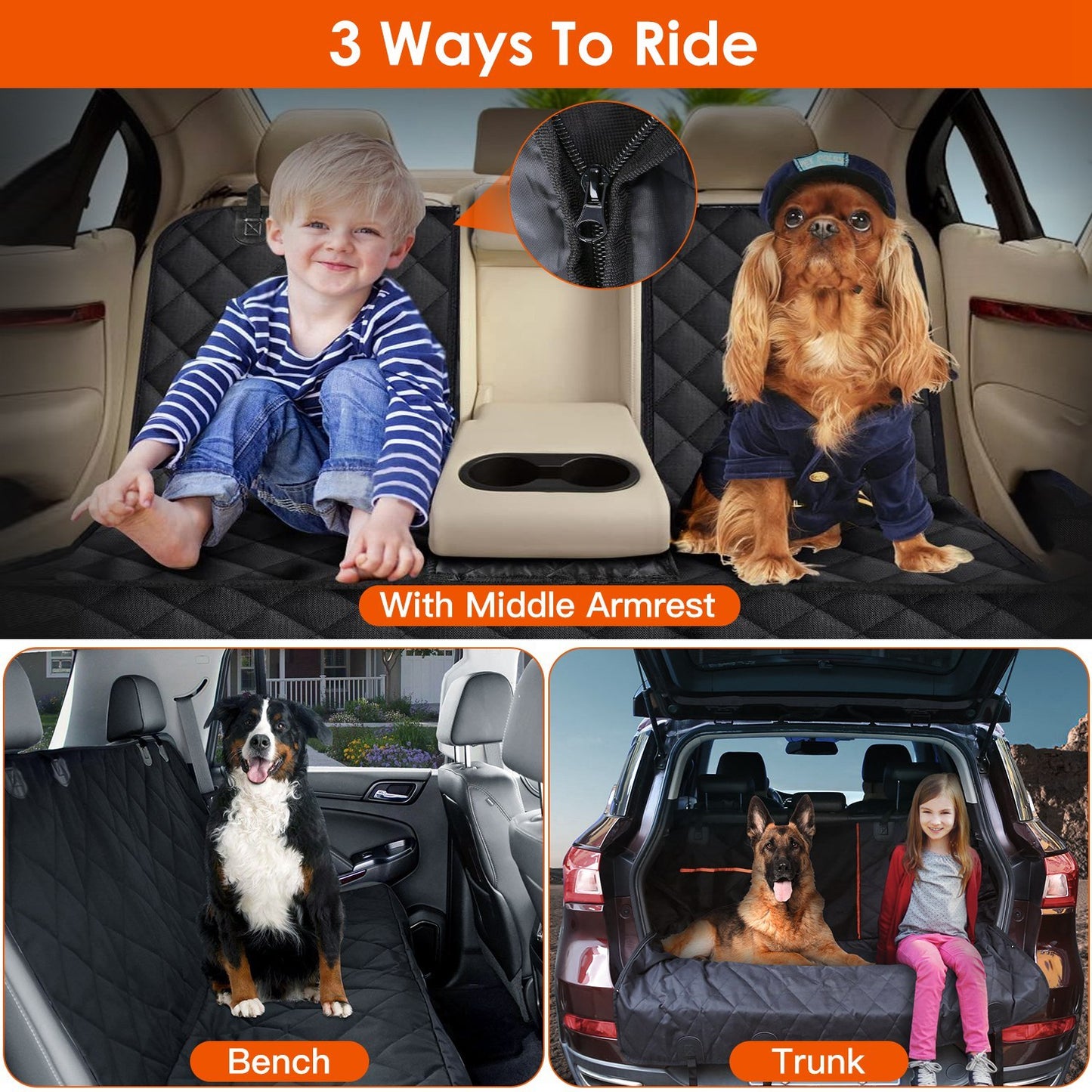 1Pc Dog Car Seat