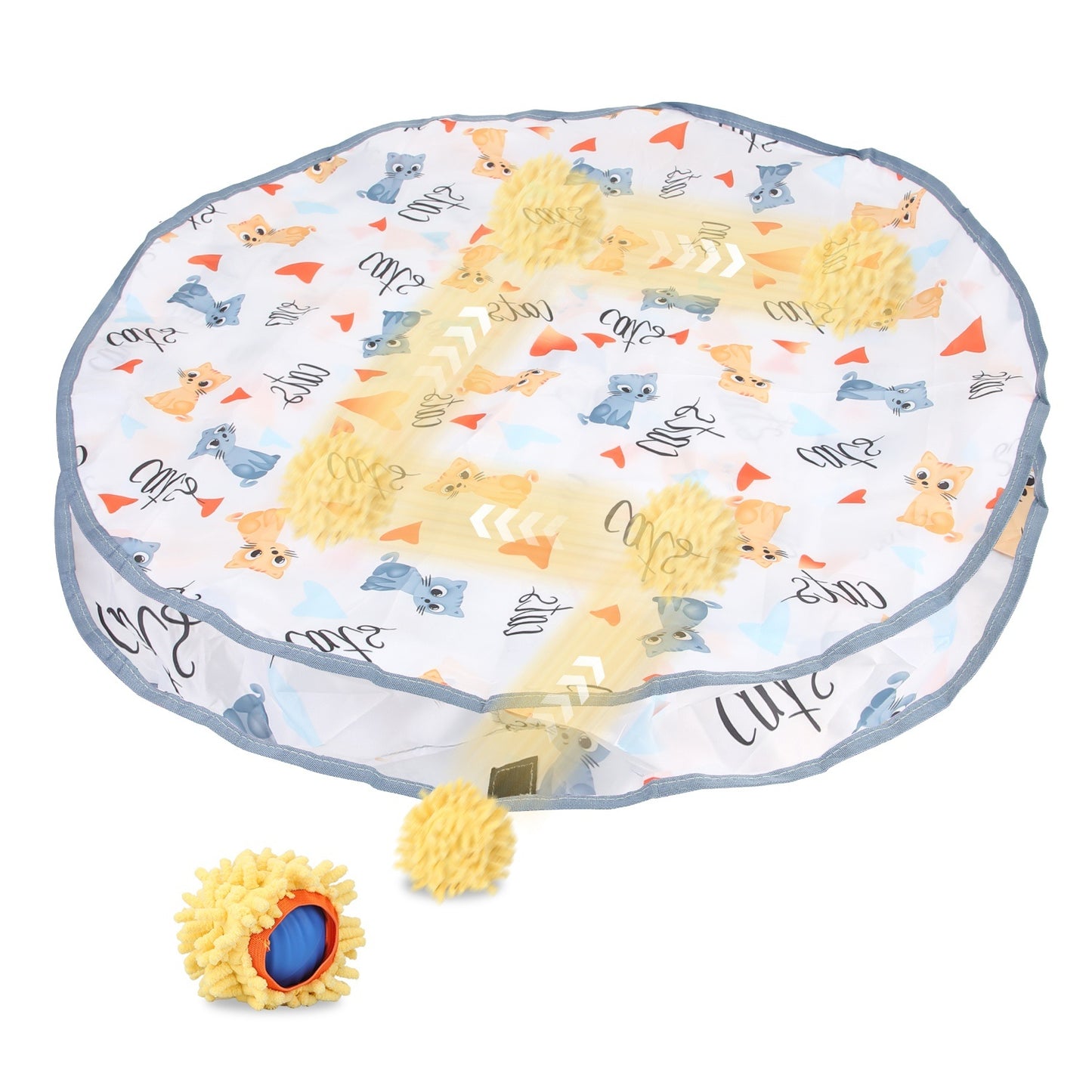 Cat Toys Ball Fast Rolling