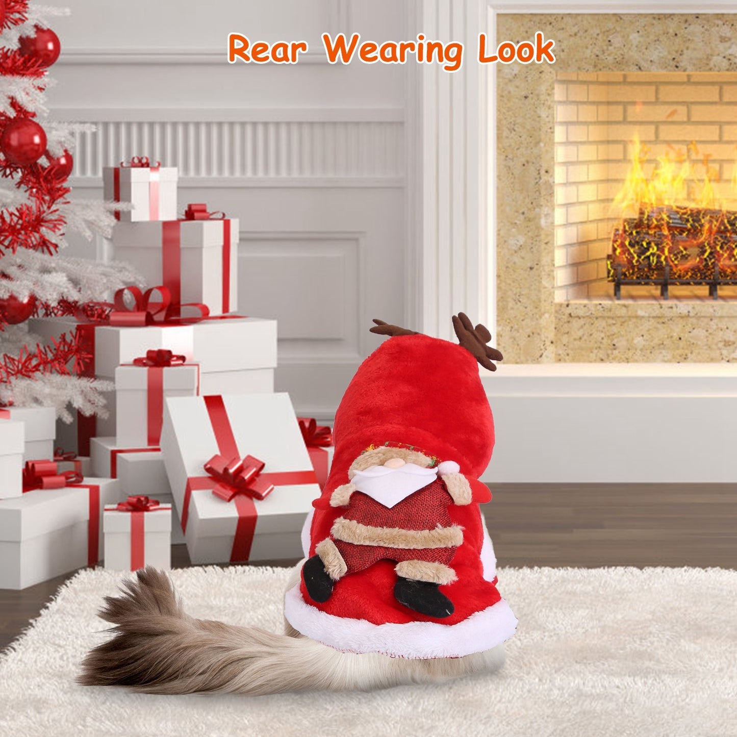 1Pc Pet Christmas Clothes Santa Claus