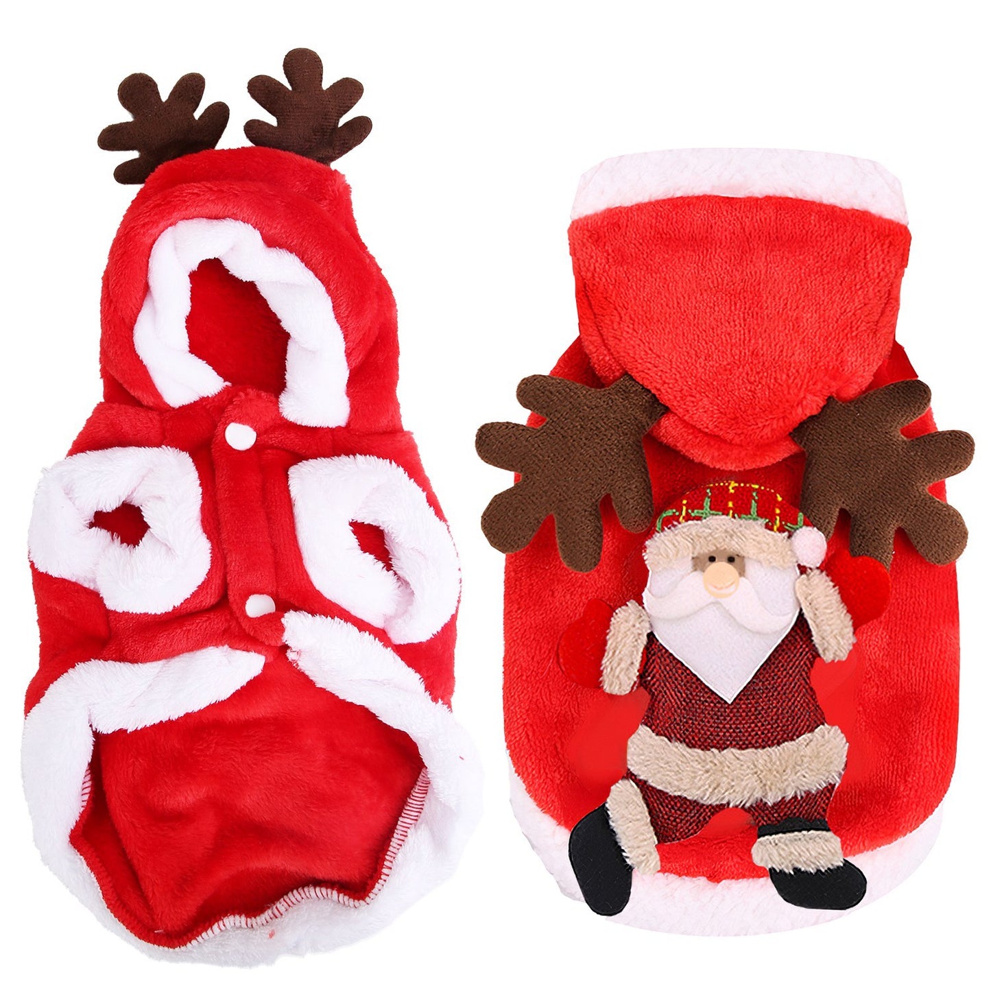 1Pc Pet Christmas Clothes Santa Claus