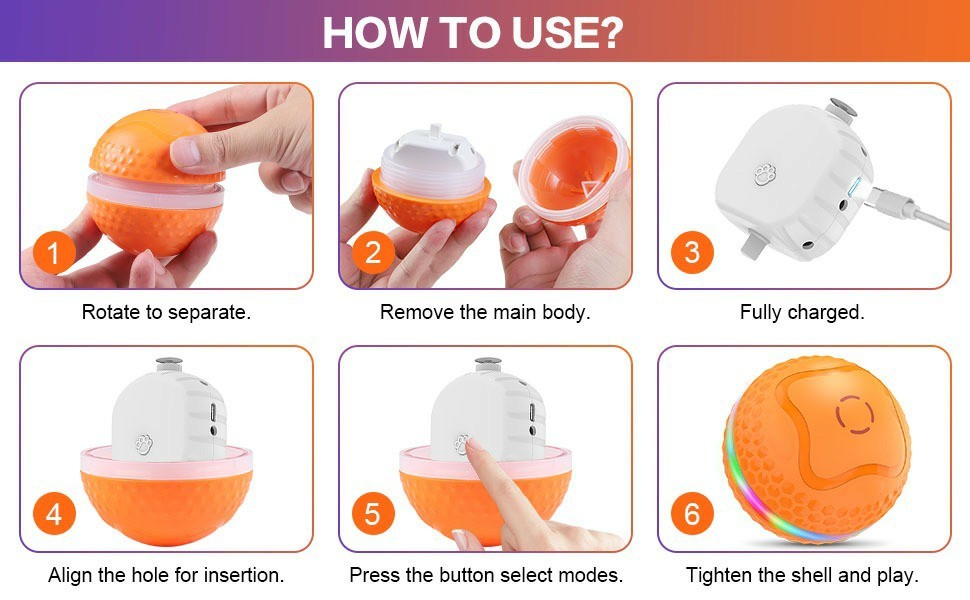 Interactive Dog Toys Ball,