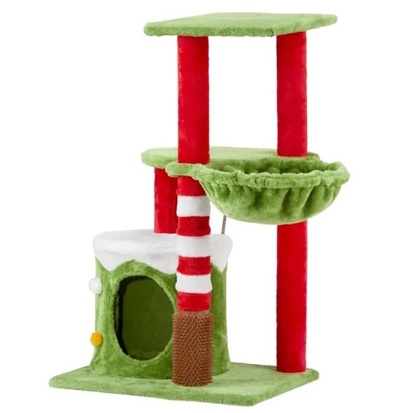 32in Cat Scratching Posts Tower